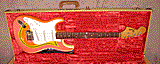 1966 Fender Stratocaster, left-handed, strung right-handed